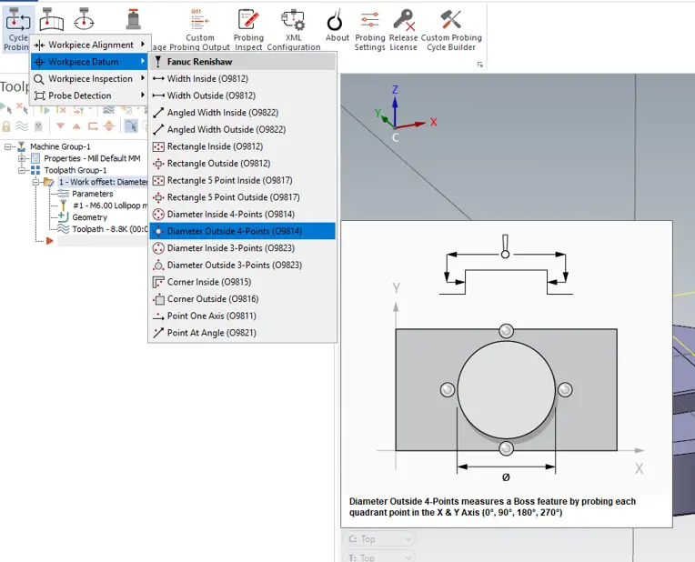 Mastercam Probing Blog Image 4 - MECAD Manufacturing